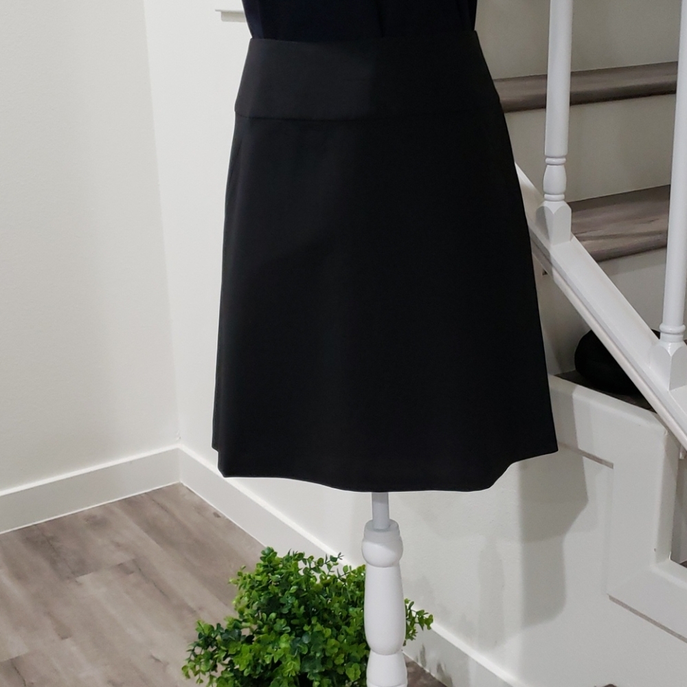 Banana Republic A-line Black Skirt